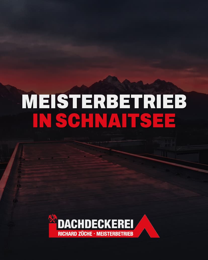 Instagram-Beitrag Dachdeckerei Züche